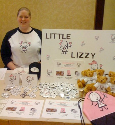 Kate Glenn and Pink Ribbon Little Lizzy Lou