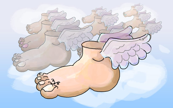 Flight of the Feet by JGoode