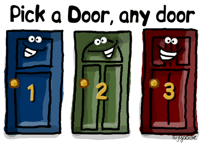 Cartoon Doors Opening