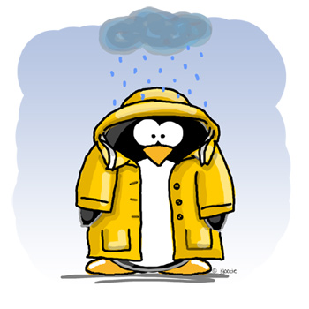 Rainy Day Penguin by JGoode Rainy Day Penguin by JGoode