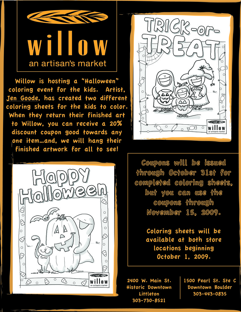 Coloring pages for Willow by JGoode Coloring pages for Willow by JGoode