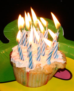 flaming-cupcake