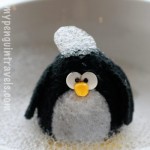 penguin bubble bath by JGoode