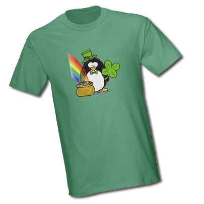 St. Patrick's Day Penguin