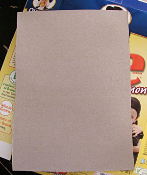 cereal box for bookmarks cereal box for bookmarks