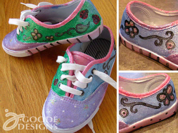 hand painted shoes by Jen Goode hand painted shoes by Jen Goode