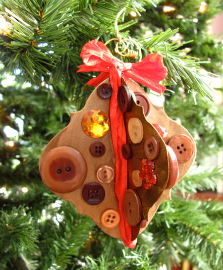 christmasornaments church of plywood