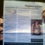 Jen Goode in a local paper Jen Goode in a local paper