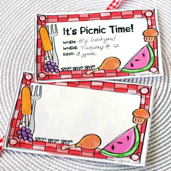 printable picnic invites you can use for your summer fun printable picnic invites you can use for your summer fun