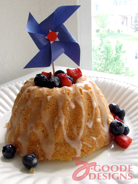 patriotic pound cake