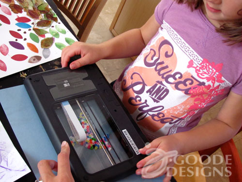 Scanning art is easy with the Flip Pal Scanning art is easy with the Flip Pal